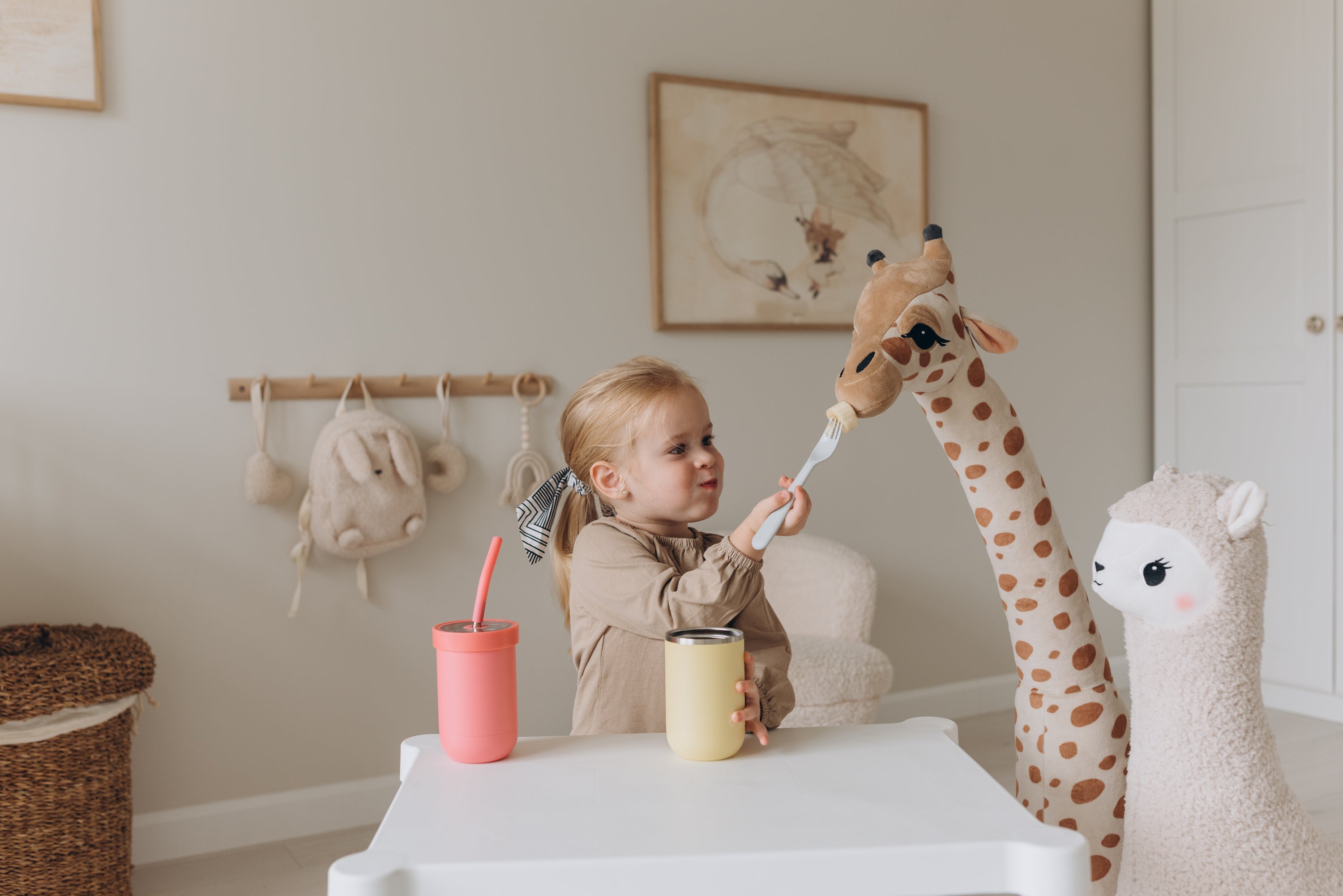 LITTLE ECOS Toddler straw cups spill proof | Set of 2 Stainless steel Baby  straw sippy cups for todd…See more LITTLE ECOS Toddler straw cups spill